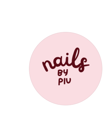 Logo de Nails by Piu
